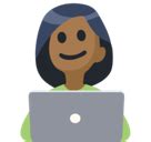 Woman Technologist Emoji With Medium Dark Skin Tone Meaning