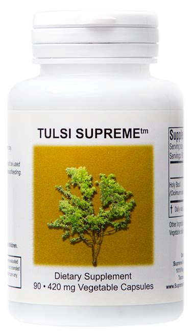 Tulsi Supreme By Supreme Nutrition Products