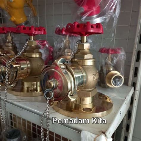 Promo Angle Valve Hydrant Valve Nakajima Dn K Full Kuningan