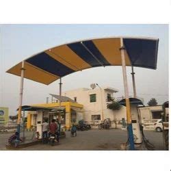 White Mild Steel Petrol Pump Canopy Fascia At Best Price In Kalyan Id