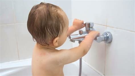 4k Footage Cute Baby Playing Water Stock Footage Video (100% Royalty-free) 23403352 | Shutterstock