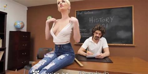 Passion Hd Blonde Seduces Big Cock Teacher Tnaflix