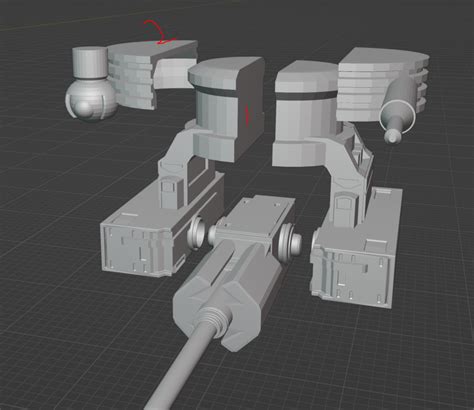 STL File Helldivers 2 Pelican Articulated 3D Printing Template