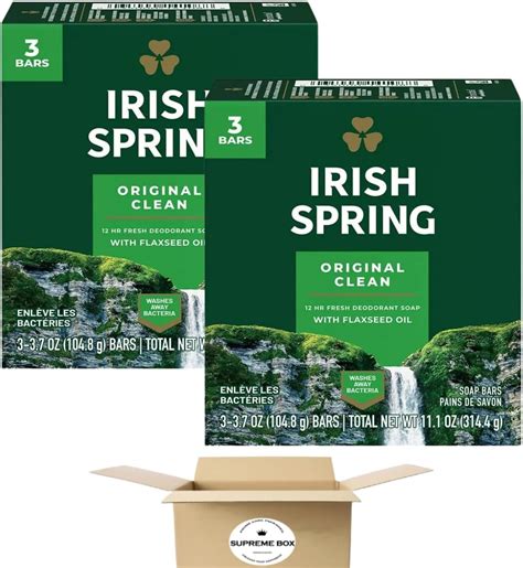 Irish Spring Pure Fresh Charcoal Bar Soap 37 Ounce 8