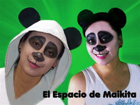 El Espacio De Maikita Maquillaje Oso Panda