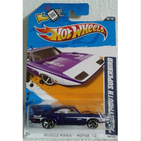 HOT WHEELS PLYMOUTH SUPERBIRD Shopee Malaysia