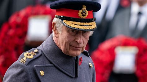 WATCH King Charles Overcome With Emotion During First Remembrance