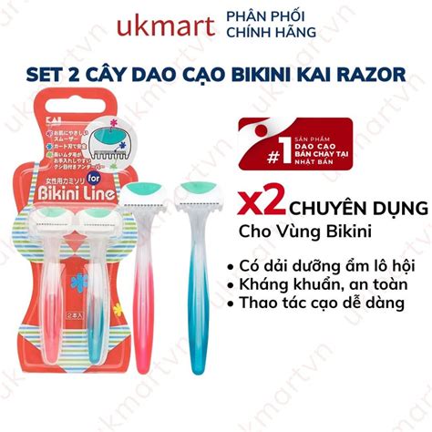 Set Cây Dao Cạo Bikini Kai Razor for Bikini Line Nhật Bản Shopee Việt Nam