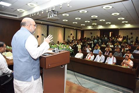 Bjp National President Shri Amit Shah Inaugurating Nd Conclave Of