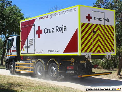 Cruz Roja Veh Culo Portacontenedores Con Contenedor De Pun Flickr