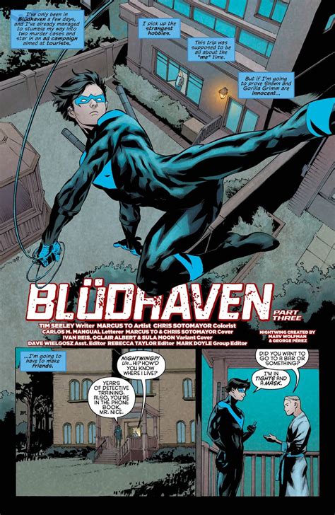 Weird Science Dc Comics Preview Nightwing