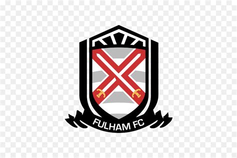 Fc Fulham Club Symbol Black And White Logo Premier League 40 Off