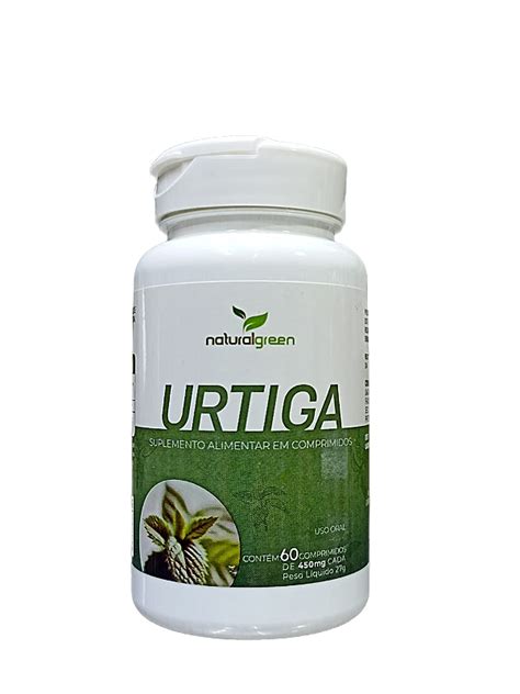 Urtiga Capsulas De Mg Natural Green Urtiga Dioica L Malagueta