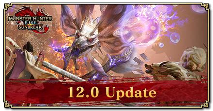 Update Sunbreak Second Title Update Patch Notes Monster Hunter