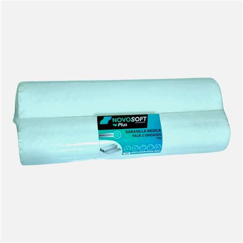 Sabanilla Papel Pack 2x48 Mts Extra Blanca Prepicada Novosof