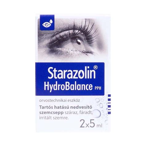 Starazolin Hydrobalance Pph Szemcsepp Pingvin Patika