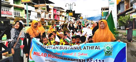 Milad Muhammadiyah Ke Pdm Aceh Tenggara Gelar Pawai Taaruf Gatanews