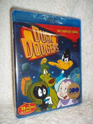 Duck Dodgers Complete Series Blu Ray 2023 3 Disc Looney Tunes