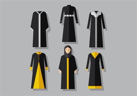 Woman Abaya Vector Art, Icons, and Graphics for Free Download