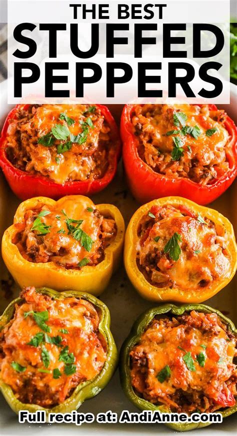 Best Classic Stuffed Peppers Recipe Artofit