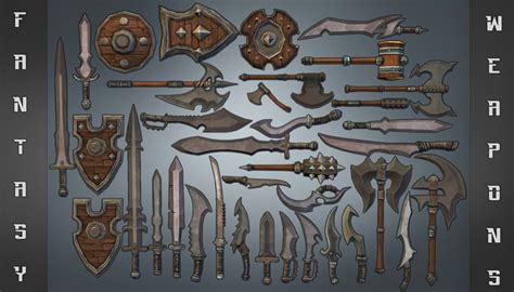 Fantasy Weapons Pack | GameDev Market