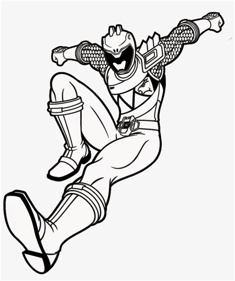 Power Rangers Dino Charge Gold Ranger Coloring Pages