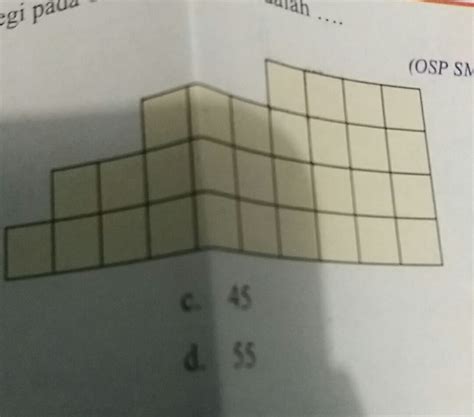 Tentukan Banyak Persegi Pada Gambar Berikut
