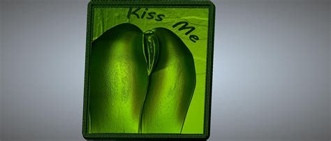 Télécharger fichier STL Vrai nu milf idéal vagin lèvres et cul original vrai Relief 3D pour