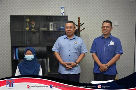 Lawatan Prestasi Pejabat Tanah Dan Galian Johor Ke Pejabat Tanah Daerah