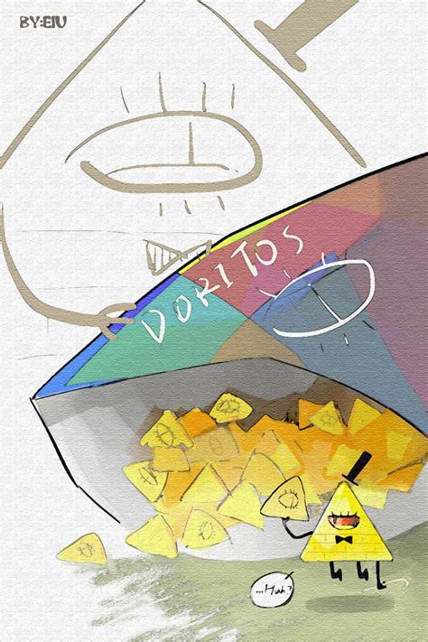 Bill Cipher the Dorito by EIU-XY on DeviantArt