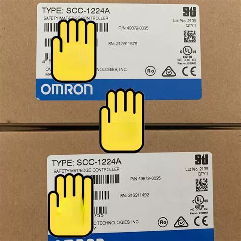 1pcs Omron SCC-1224A SAFETYMAT/EDGE CONTROLLER New | eBay