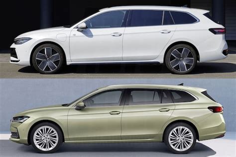 Nieuwe Skoda Superb Streepje Voor Op Volkswagen Passat Autoweek