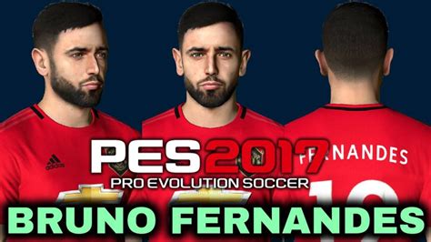 Pes Bruno Fernandes New Face New Hair Pes Gaming