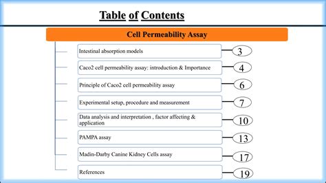 Cell Permeability Assays Caco Cell Permeability Pampa Membrane