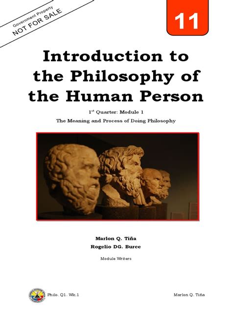 Adm Philoq1wk1 Module 1 The Meaning And Process Of Doing Philosophy Pdf Reason Socrates