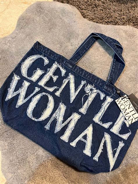 Gentle Woman Tote Bag On Carousell