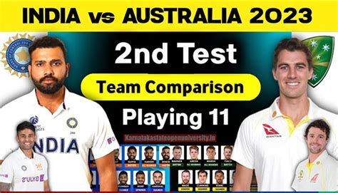 India Vs Australia 2nd Test Match 2024 Date Time Venue Live Streaming Squad Details How To