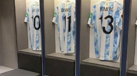 Los Números De Las Camisetas De La Selección Argentina Para El Mundial