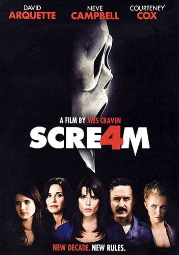 Scream 4 Dvd Twc Horror