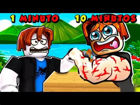 ESSE NOOB ZEROU O ARM WRESTLE SIMULATOR EM 10 MINUTOS E ISSO ACONTECEU