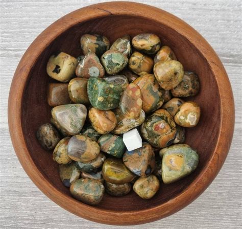 Rhyolite Tumbled Stone Natural Rhyolite Tumblestone 1 X Etsy