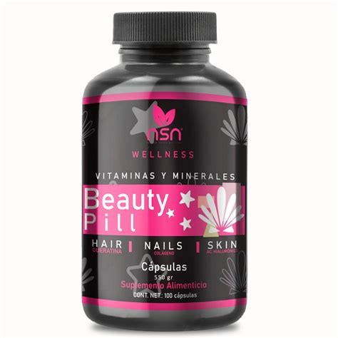Beauty Pills| Con Péptidos de Colágeno, Biotina, Queratina, Ac