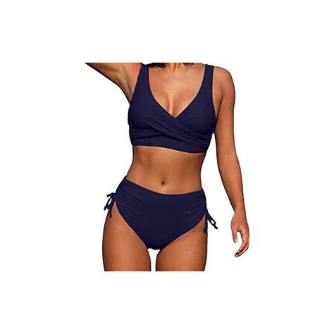 Mgsfglk Costumi Da Bagno Donna Due Pezzi Coppe Estraibili Fascette Bikini Donna Mare Sexy