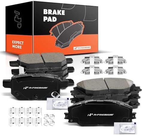 Amazon Brake Pads ECCPP D923 4pcs Front Ceramic Disc Brake Pads