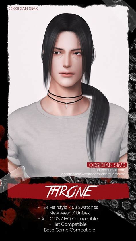 Kijiko Sims Shaggy Hair Long Version For Him Artofit