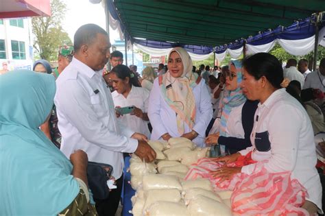 Tekan Inflasi Pemkab Malteng Gelar Pangan Murah Upaya Penuhi