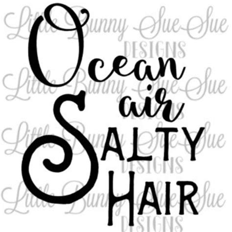 Ocean Air Salty Hair Etsy