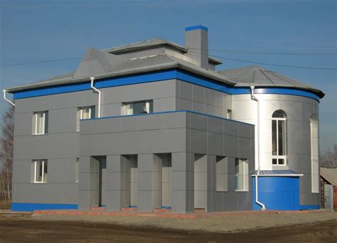 Облицовочные панели для фасада дома