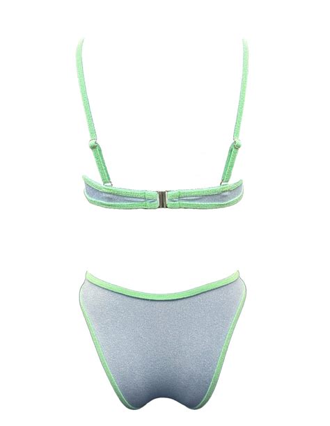 BLUE SCOOP BIKINI Emma Swimwear