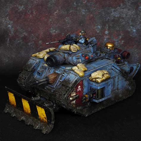 My Finished Mars Alpha Pattern Leman Russ Demolisher Rdeathkorpsofkrieg